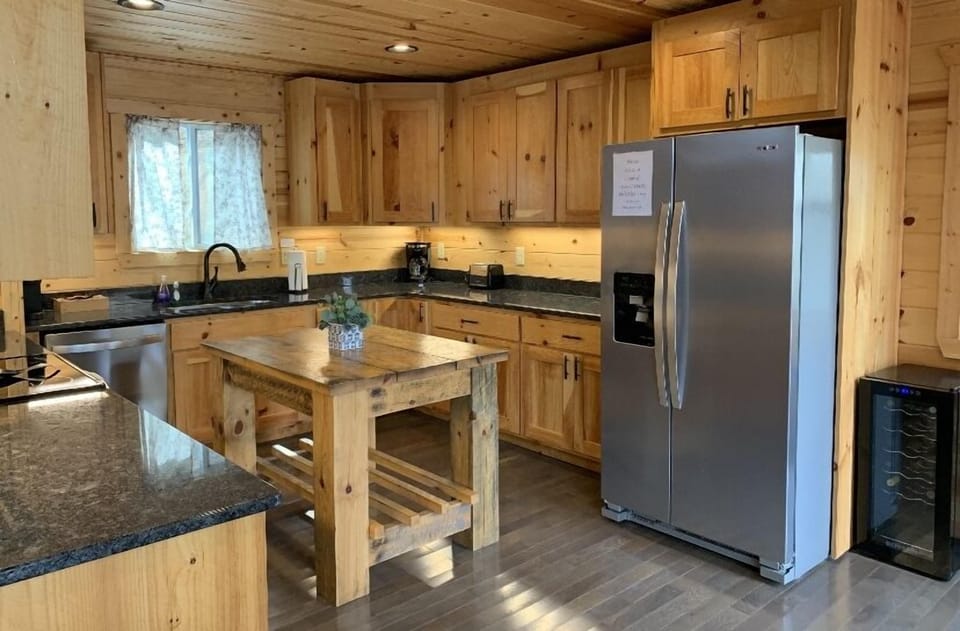 Fully stocked kitchen