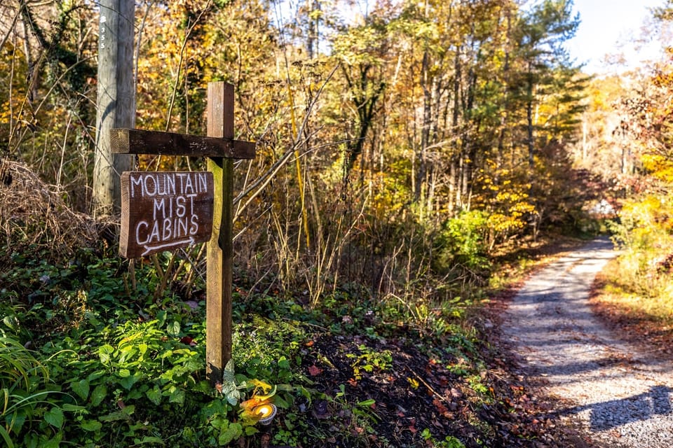 Welcome to "Mountain Mist," your secluded getaway.