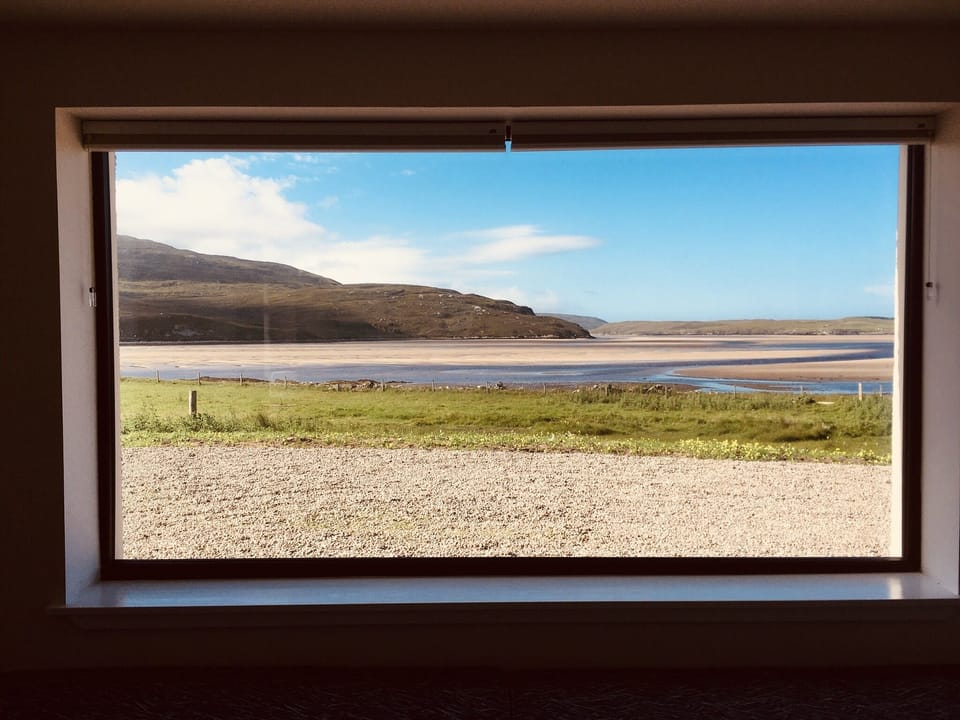 View out of kitchen window