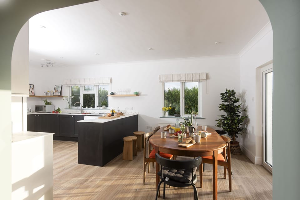 Westaway House, Trelights. Ground Floor: Step through to the kitchen/breakfast area