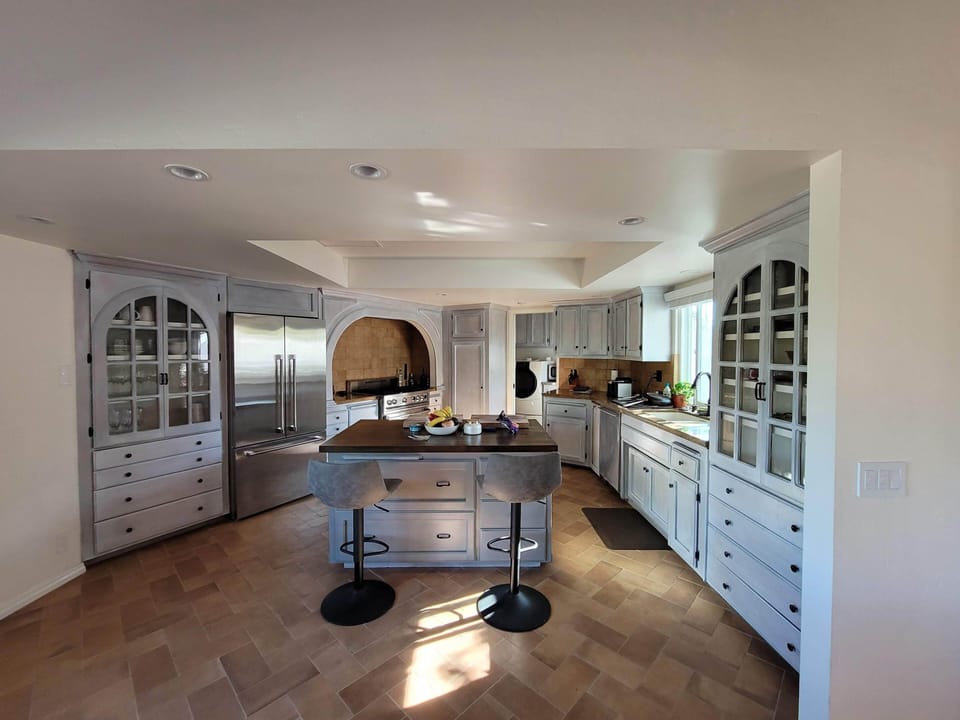 Beautifully renovated kitchen.