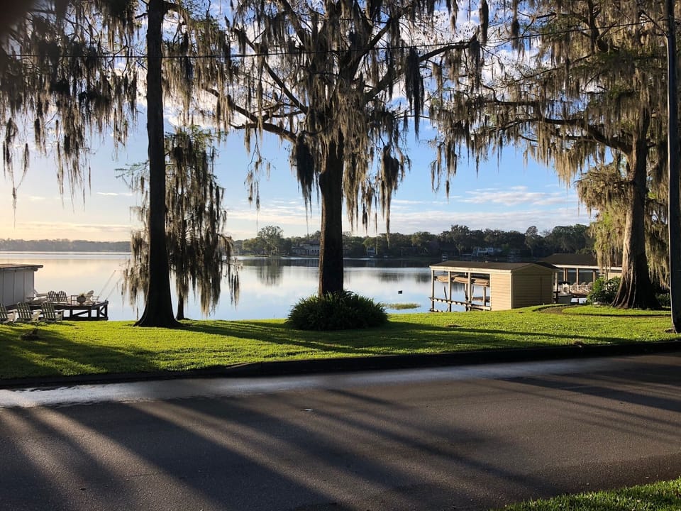 Lake Virginia one block away