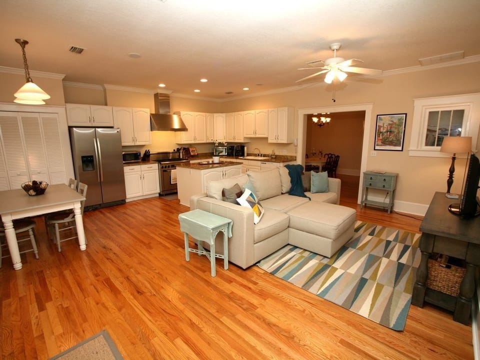 Eat in kitchen and family room