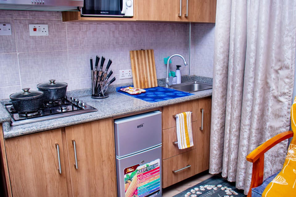 Kitchen and all amenities 