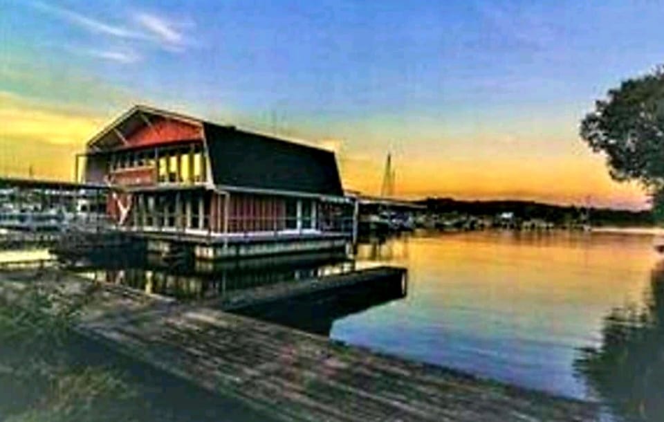 Creekwood marina across the street