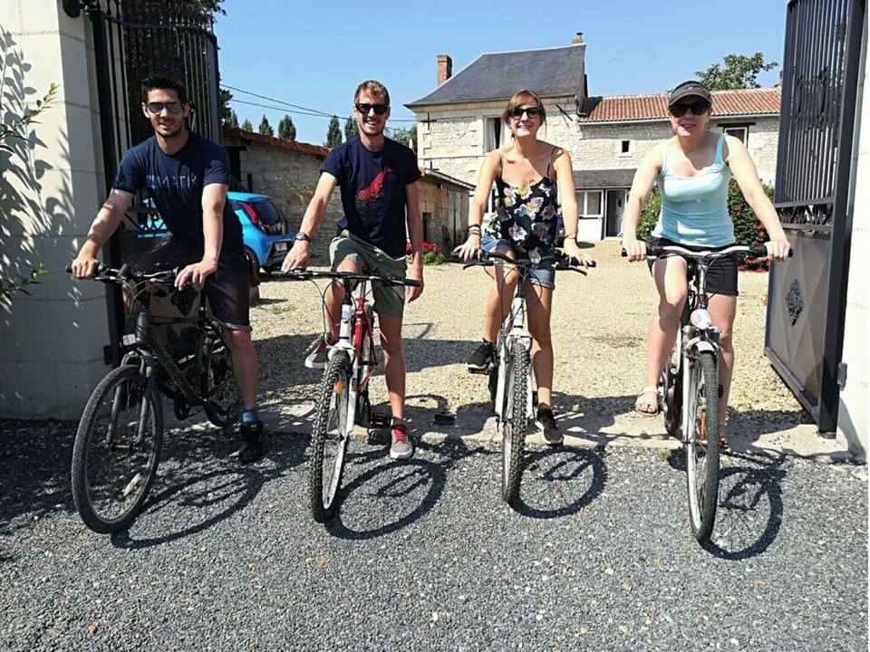 Explore on bikes. We have the bikes but not hats
