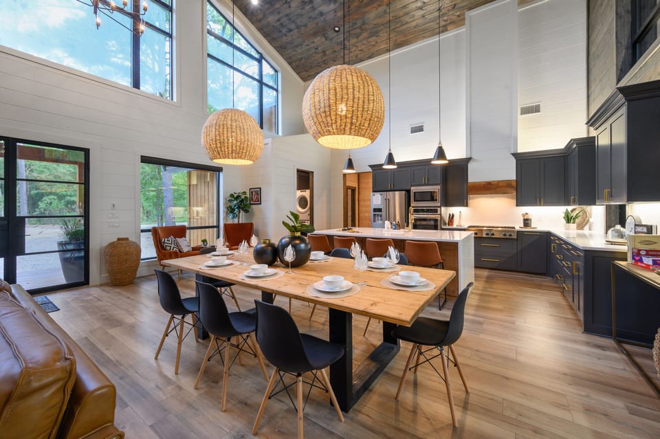 Great sized custom built dining table