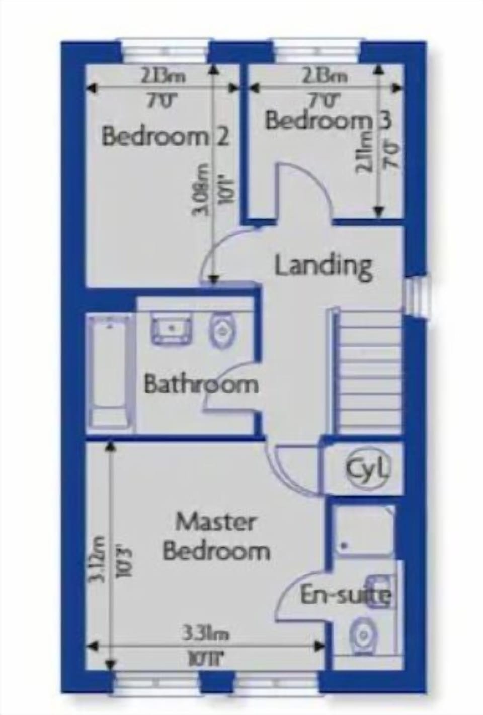 Floor Plan - First