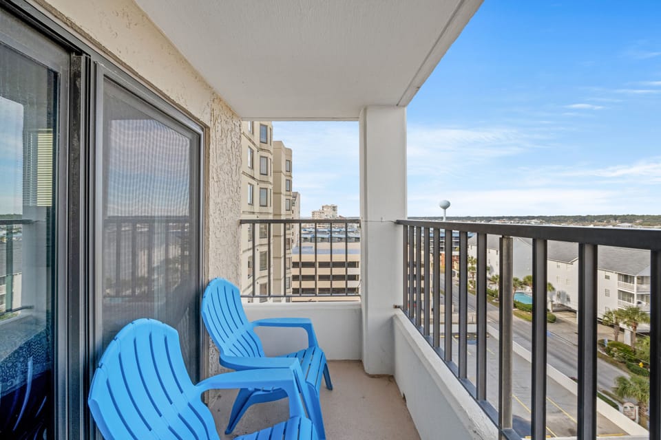 You have 2 balconies!