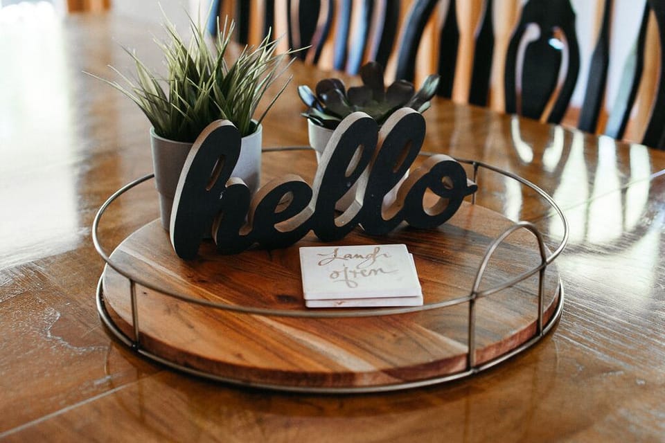 Thoughtful touches throughout