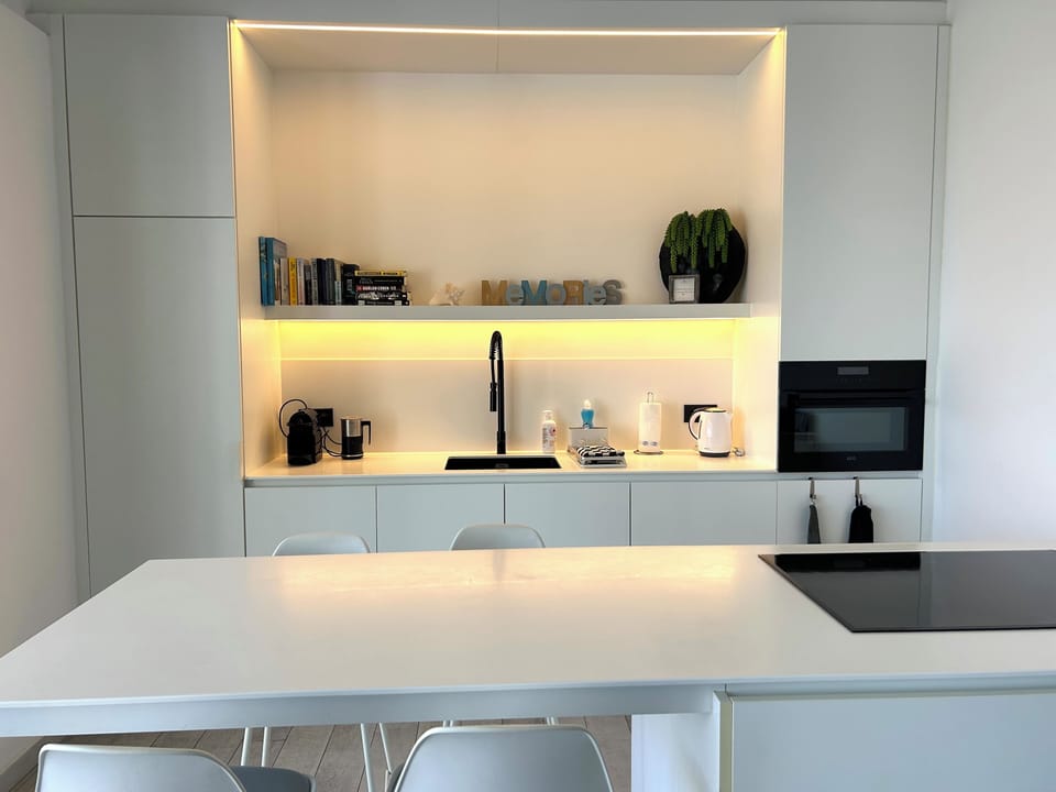 Kitchen with all appliances you need for a nice dinner or breakfast