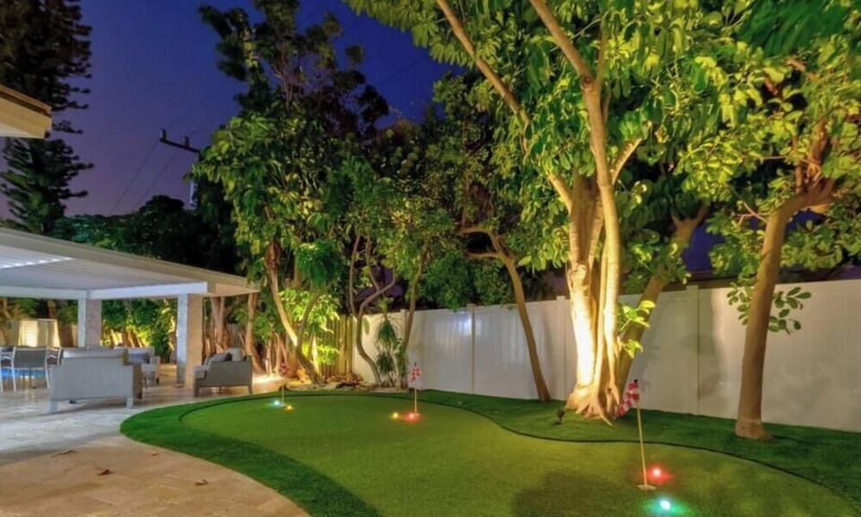 3 Hole Putting green located on Southeast side of expansive  gated property. 