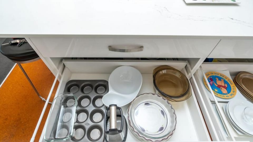Well stocked kitchen