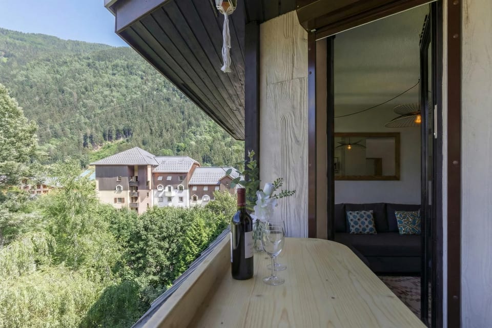 Balcony with view