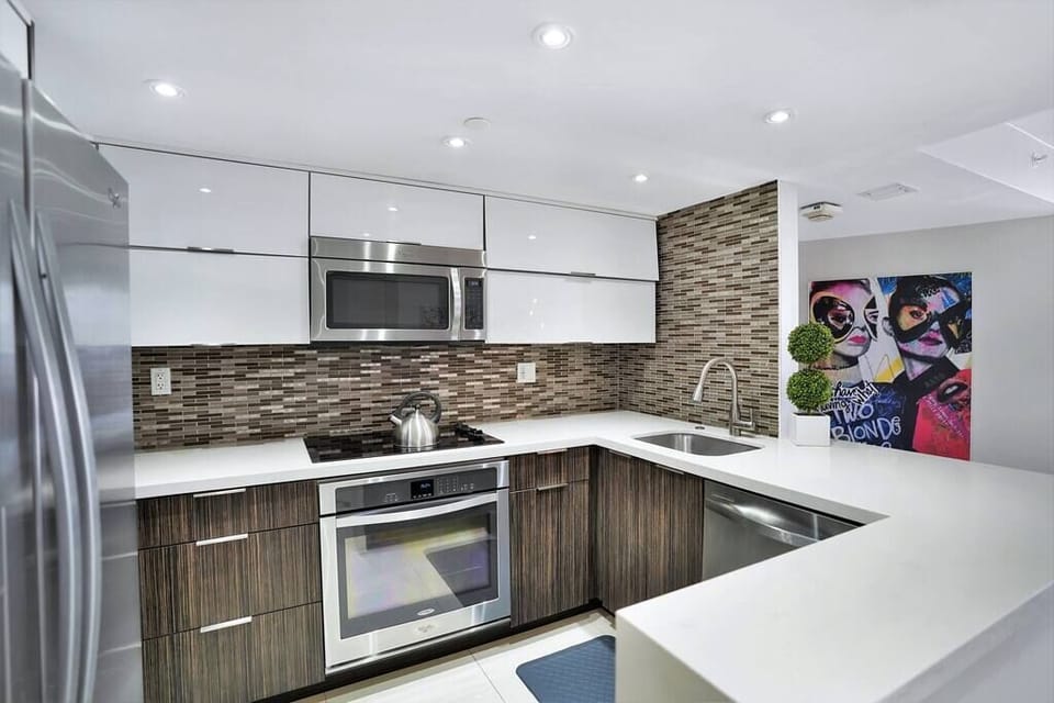 Fully equipped kitchen 
