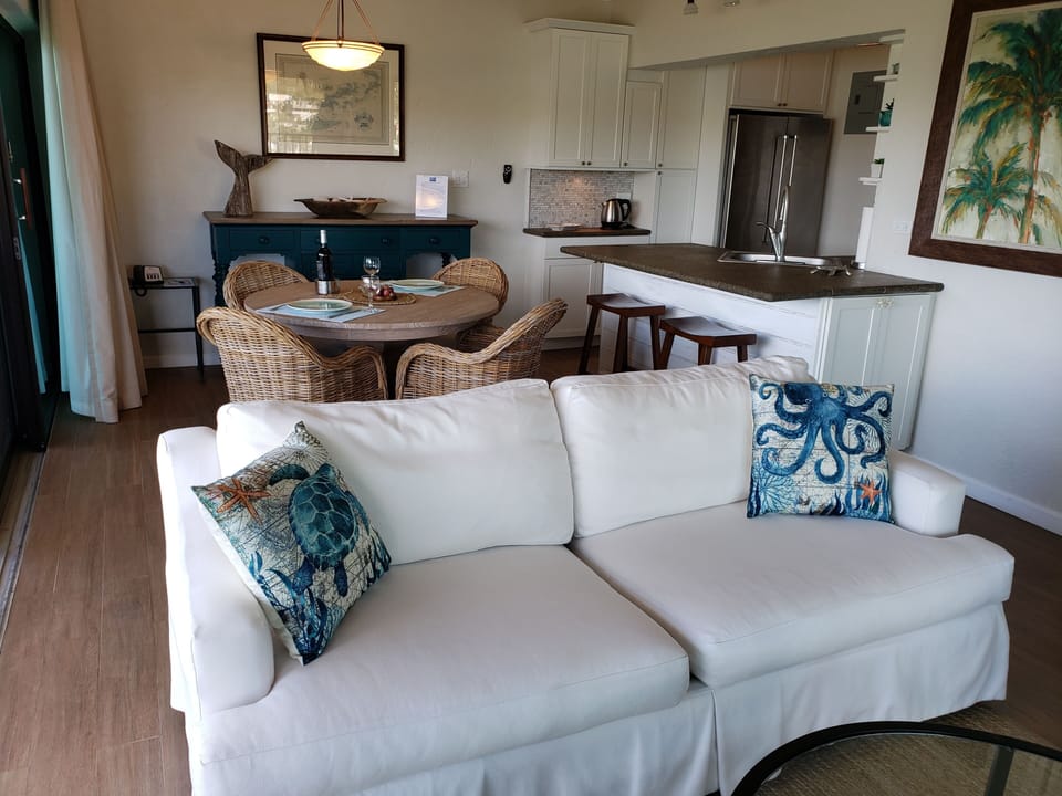 Living and dining area