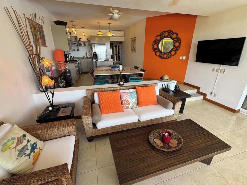 Smart TV, fast Wi-Fi, and comfy couches to unwind