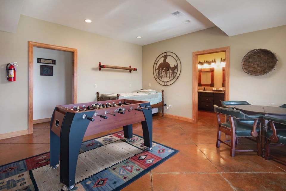 Our entertainment area includes fun for the whole family!