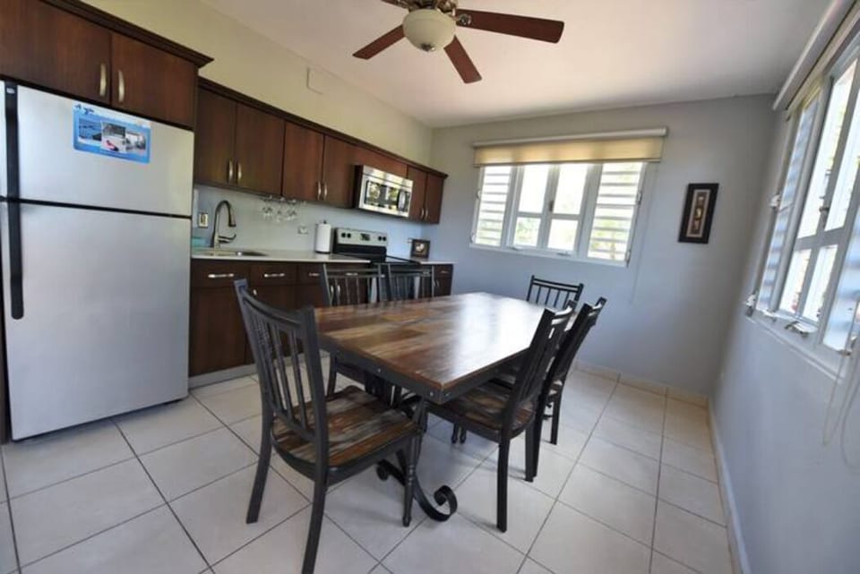 first apartment with full kitchen 