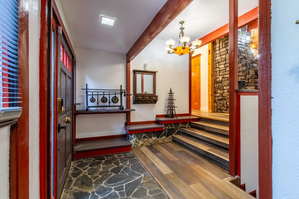 Entry to the living area