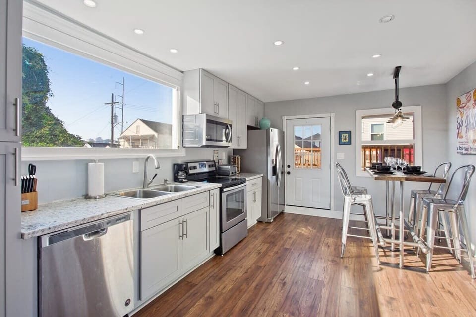 Kitchen with Custom Windows