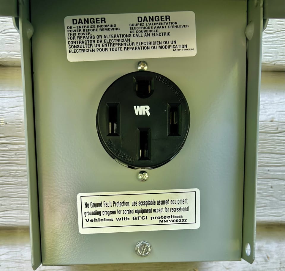 Charge your EV conveniently with the outlet on premises