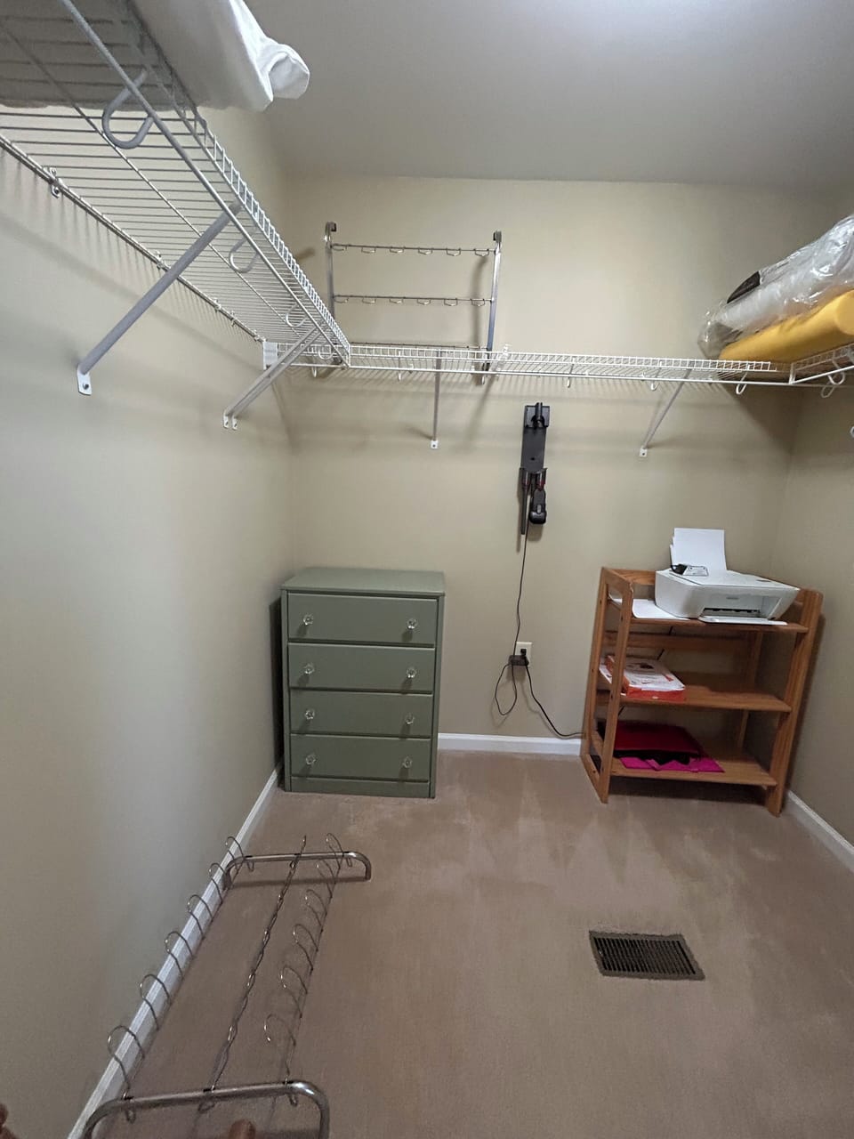 Very large primary walk in closet