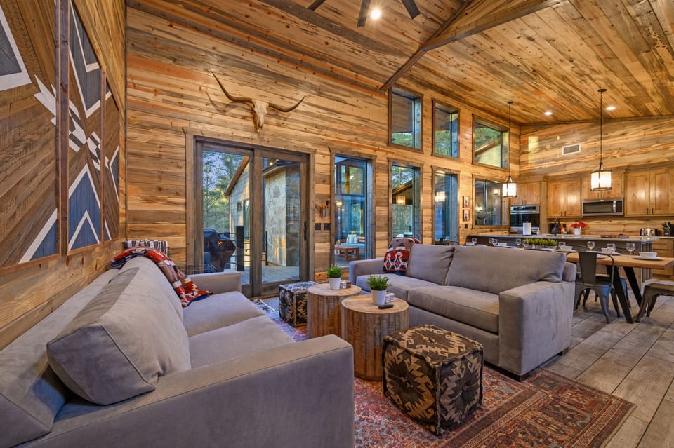 Warm & inviting living area