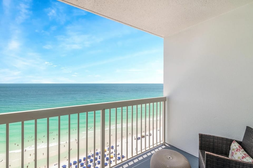 West view off balcony
