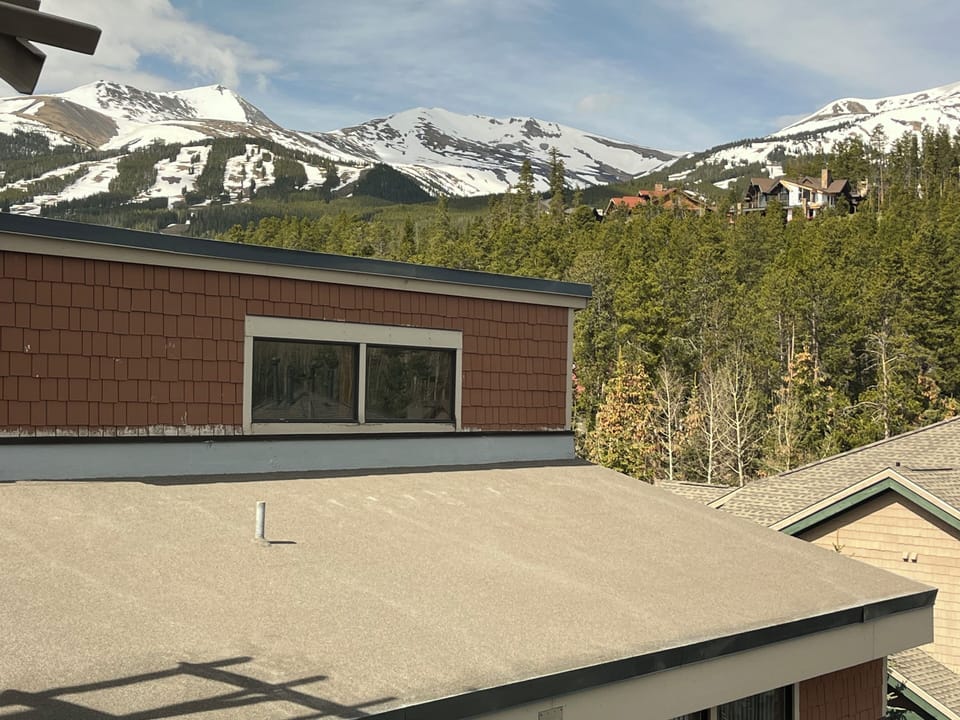 View of Peaks 8 & 9 from the upstairs guest bedroom