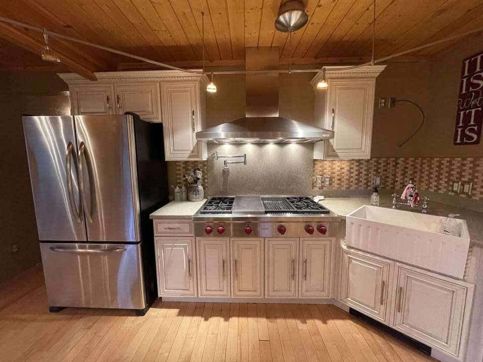 Wolf stove top