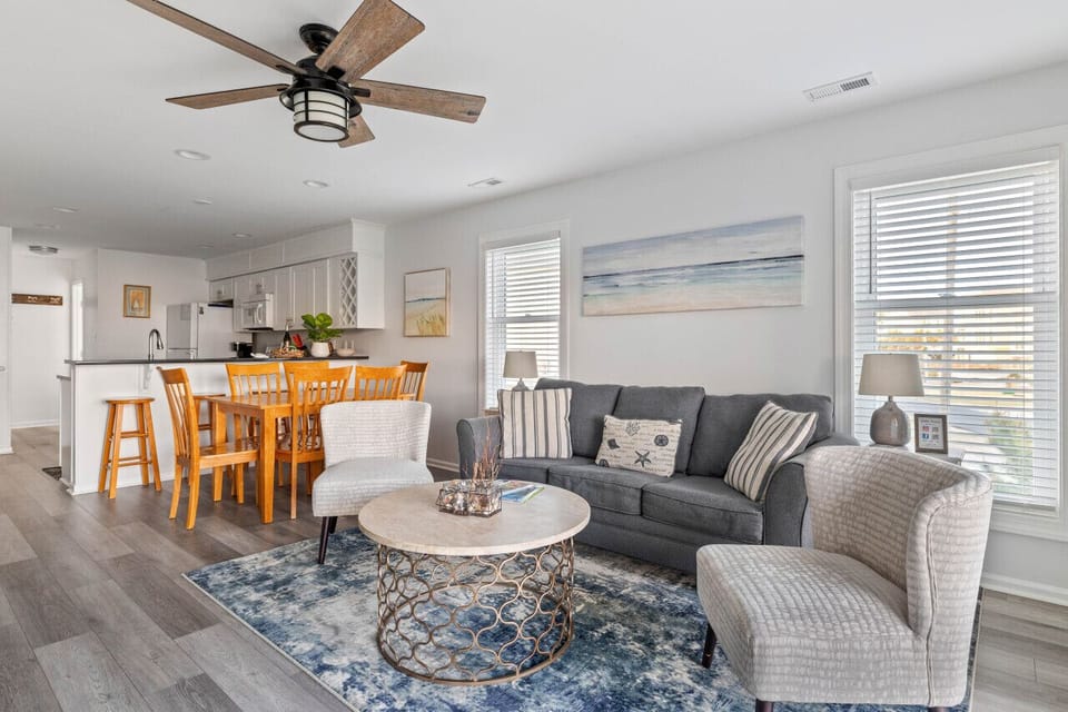 open concept first floor