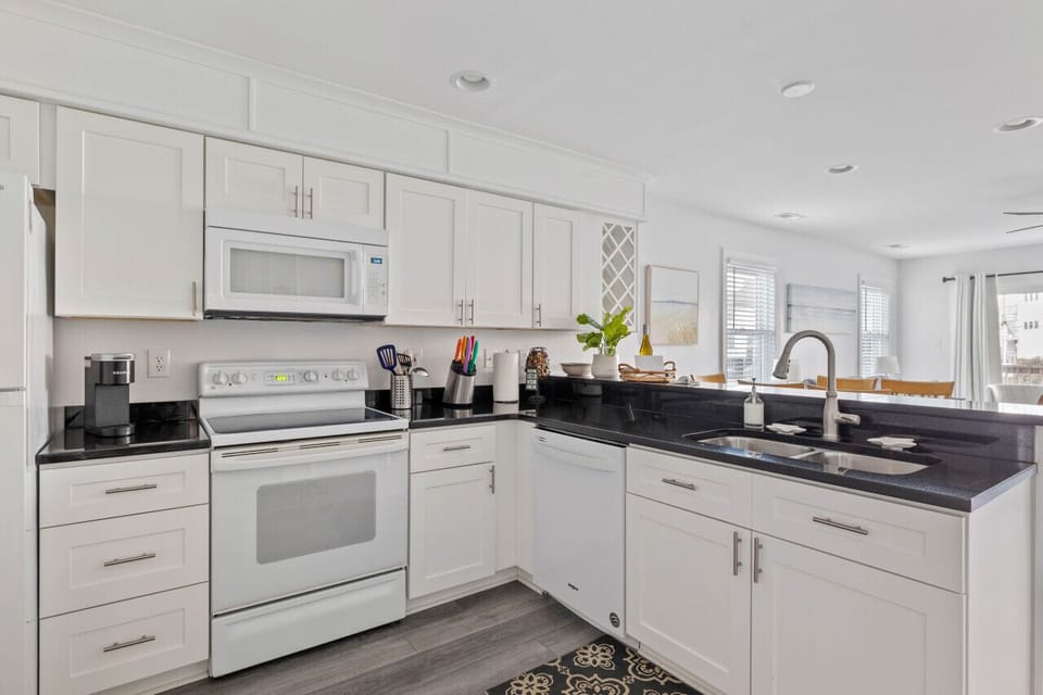 Open concept kitchen