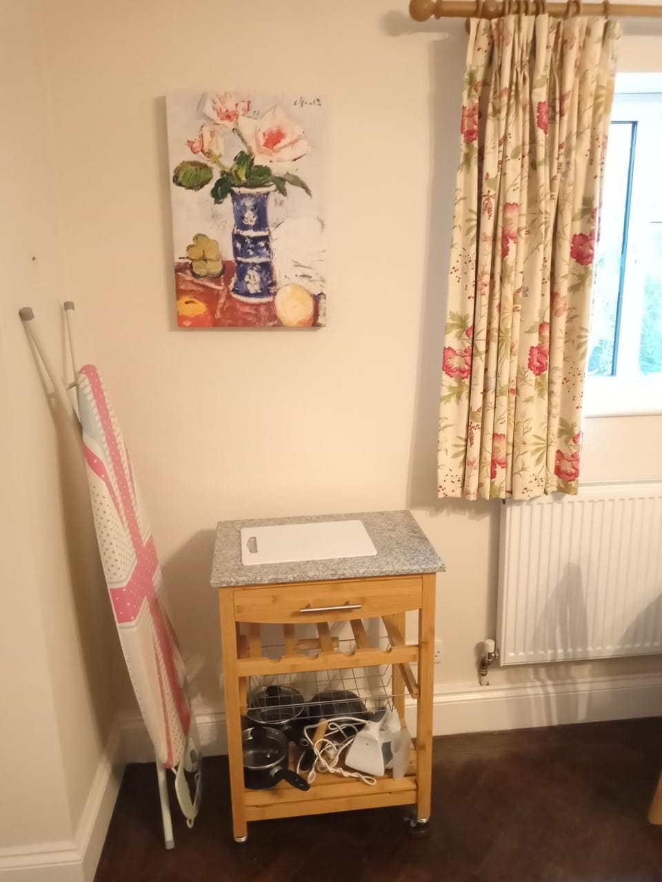 Ironing board and butchers table