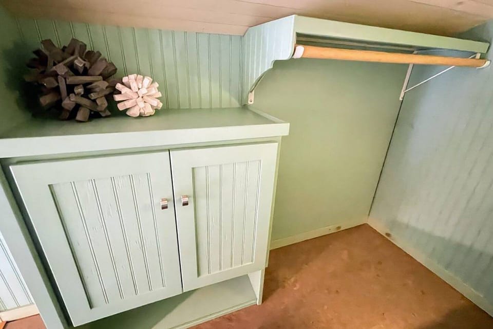 Closet area for storage