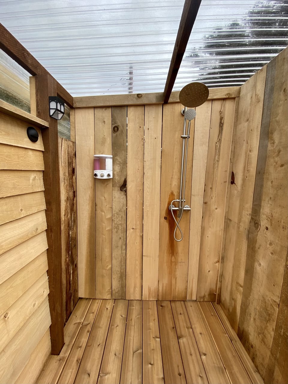 Outdoor shower