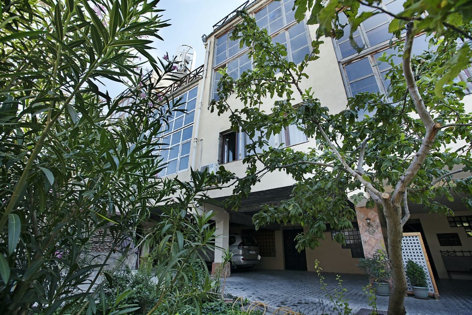 exterior of the house