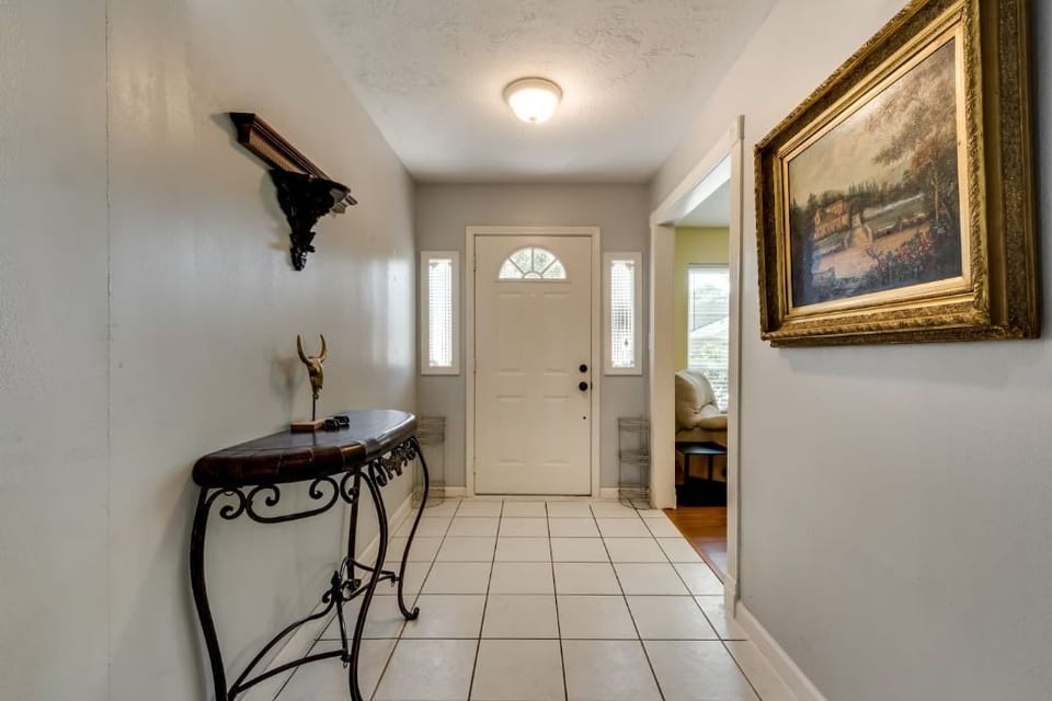 Inside of the front door. Welcome home.