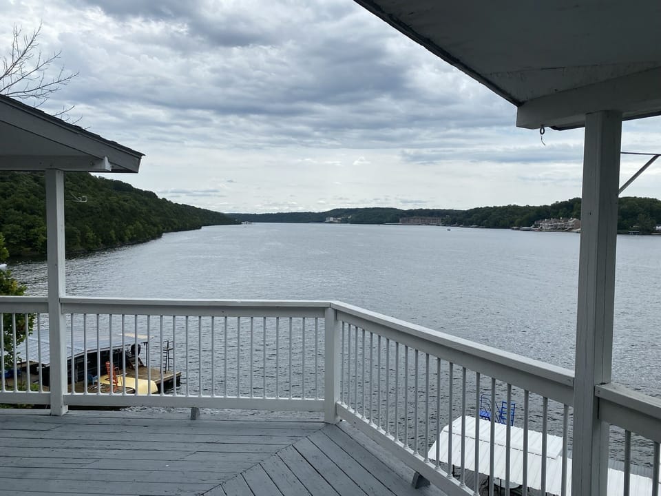 Big views both directions.  All aluminum handrails installed 2023 