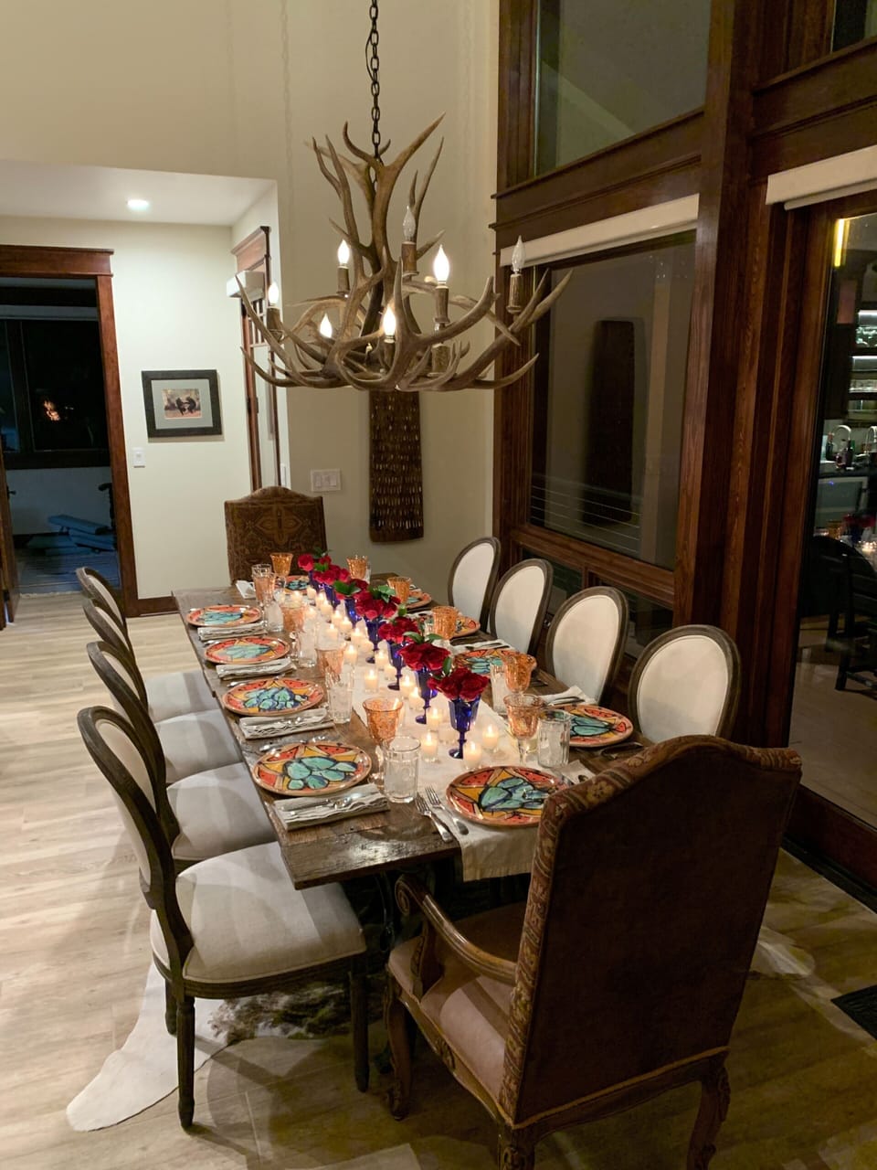 Great Room Dining Table to Seat 10