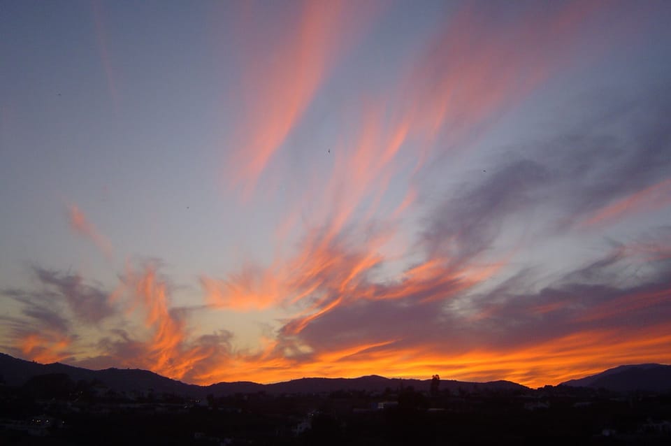Sunset from Casa Chillout