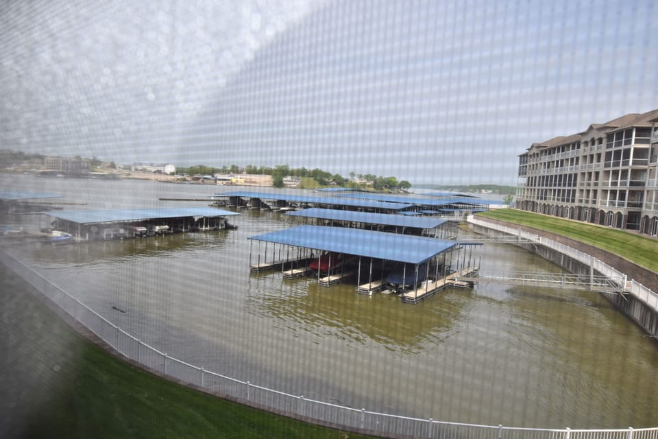 Boat slip right in front of the unit. 