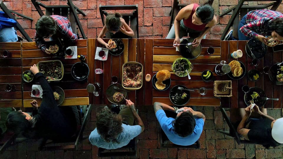 Outdoor dining