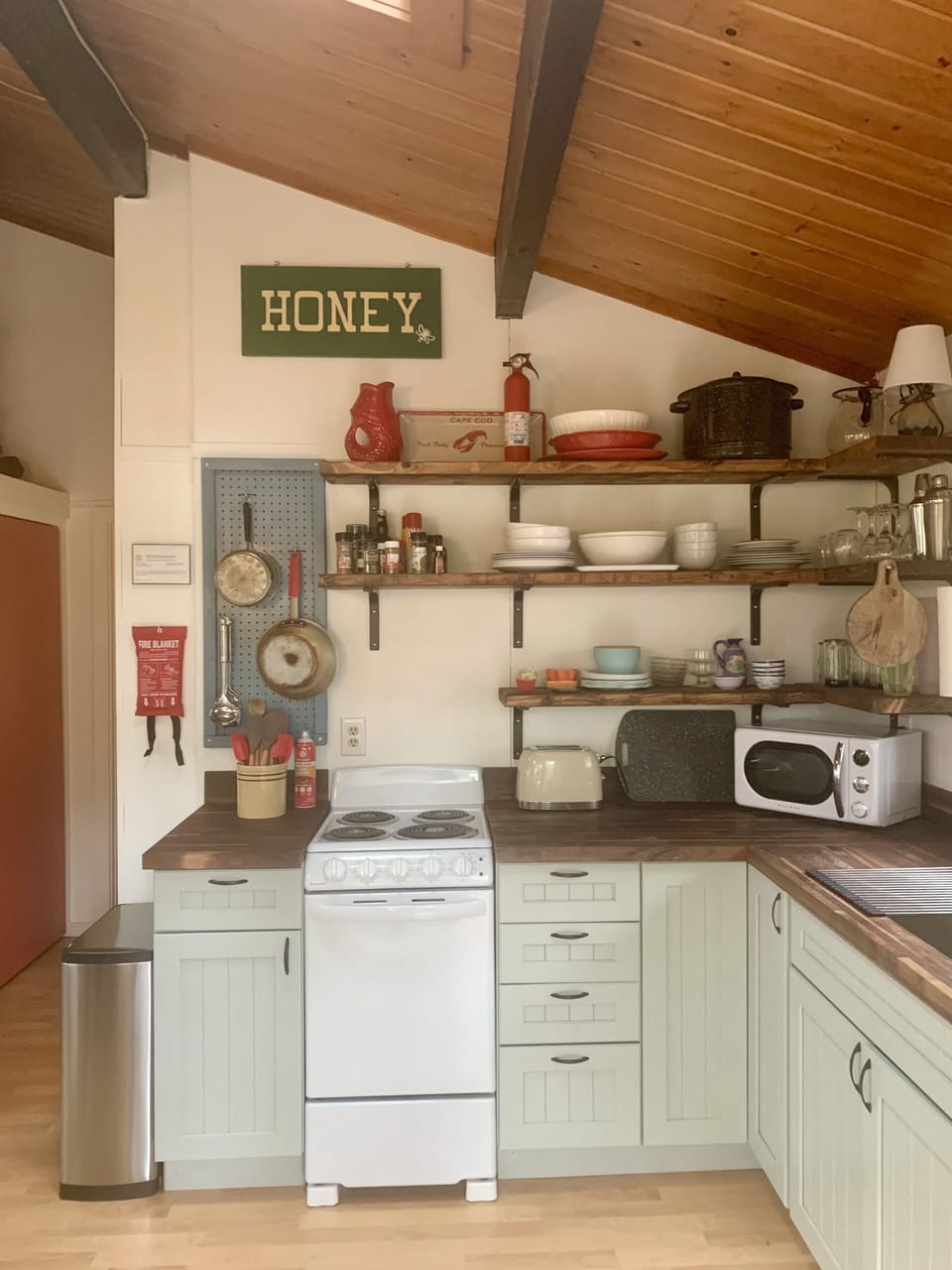 The kitchen was fully remodeled in 2023. Includes generous pantry space.