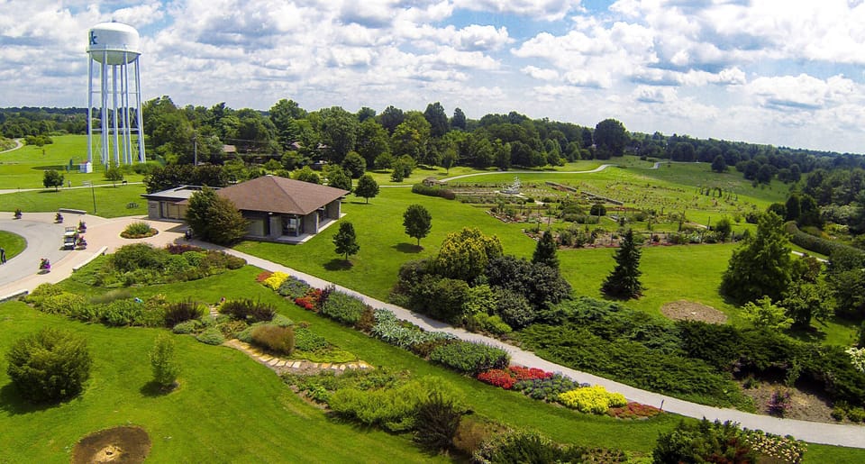 Soak in sweeping countryside views across manicured, peaceful grounds.