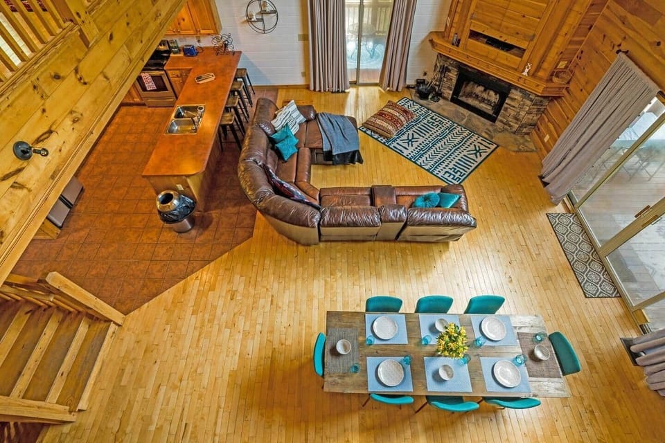 When thinking of our main level, spacious certainly does come to mind! 