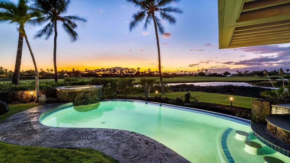 Sunsets are the best on the Big Island!
