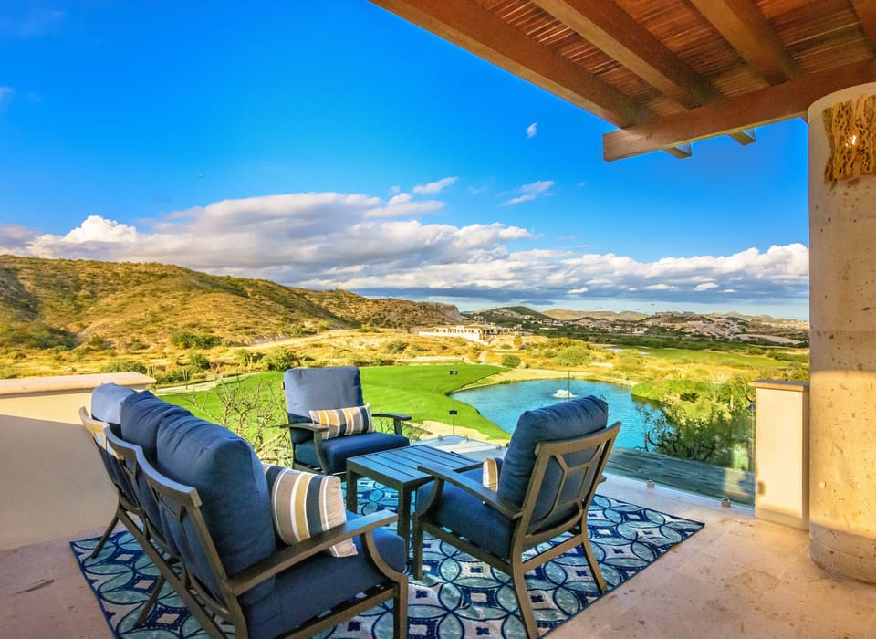 Golf course view

