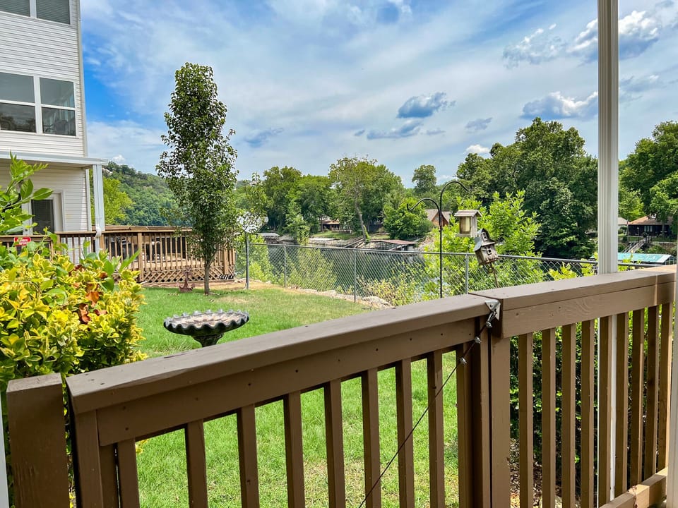 Private patio