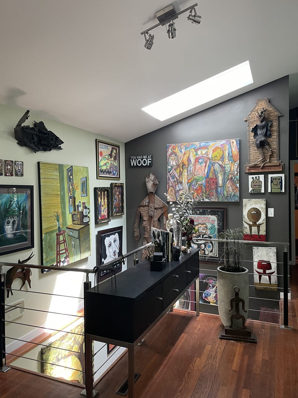 Private Wooded Acre, Soaring Windows in Nat’l Park, 2 blocks to the beach House in Gary